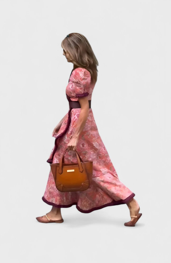 Phoebe Ainsley | Floral Wrap Maxi Dress