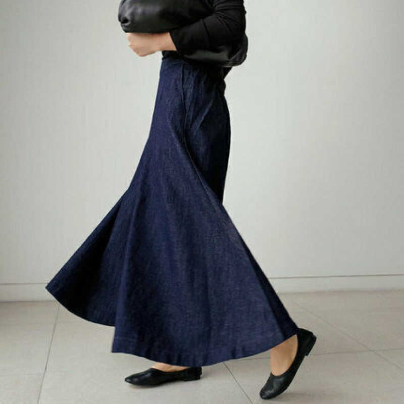 Daphne Winslow | Wide-Leg Denim Trousers with High Waist