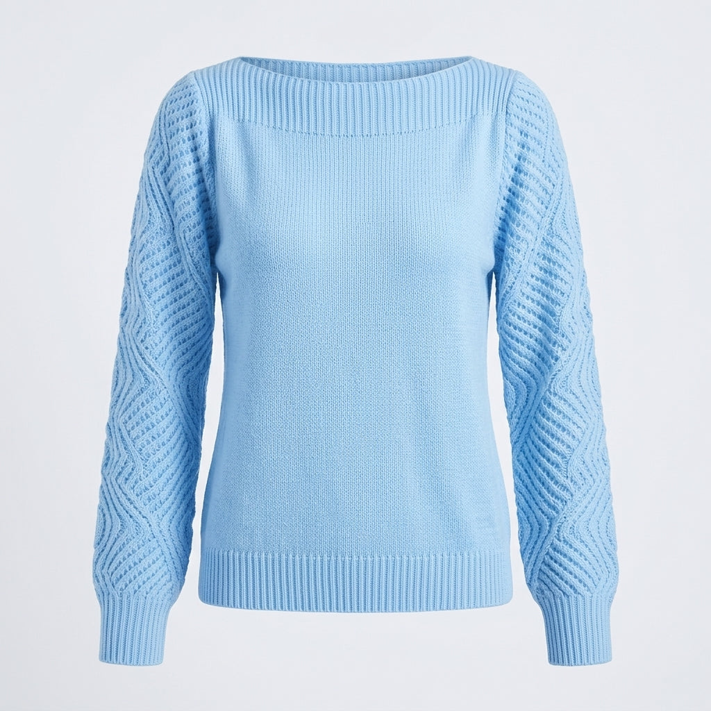 Sinead Callahan | Openwork Sleeve Sweater For Women