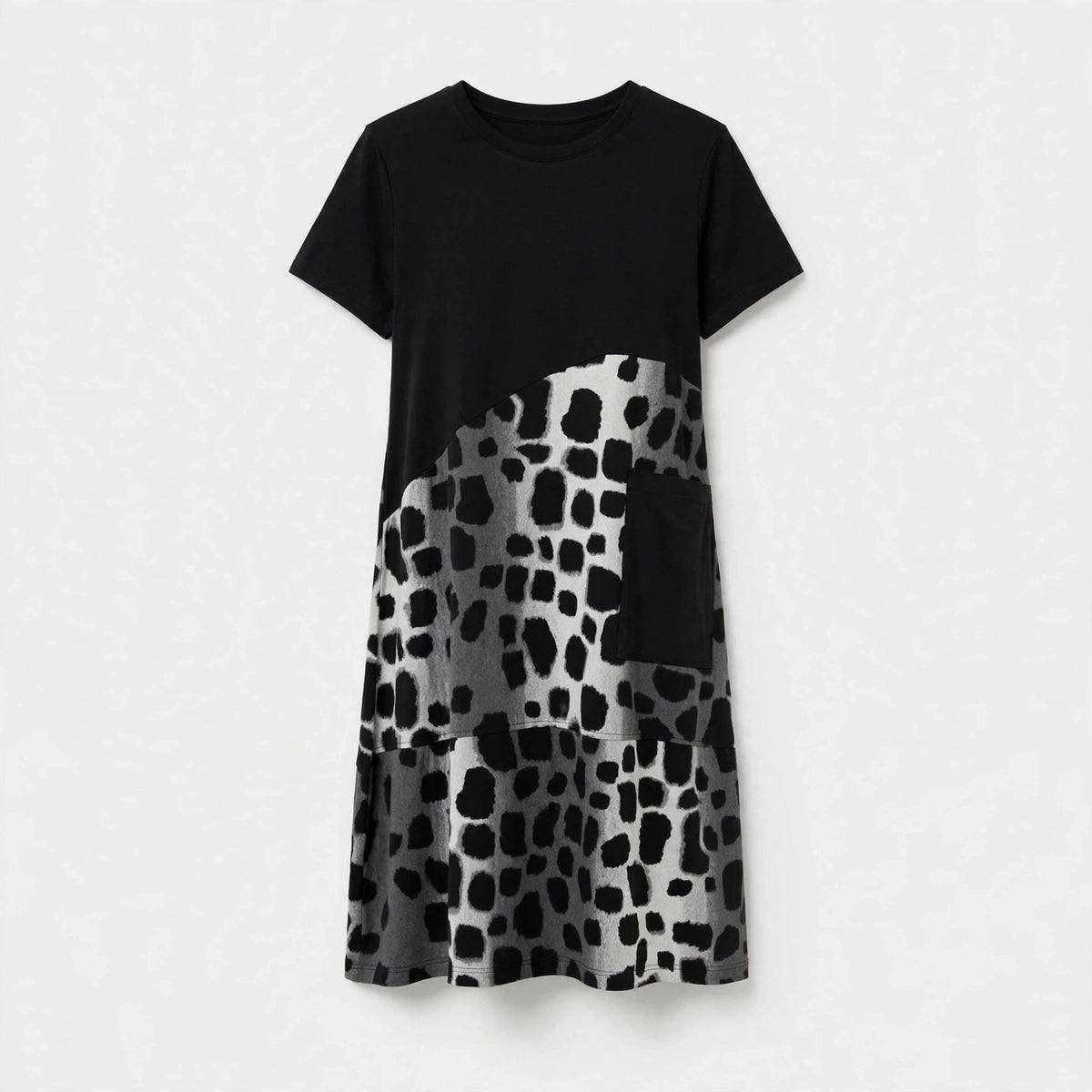 Georgia Stanhope | Colour-Block Midi Dress With Pocket Detail