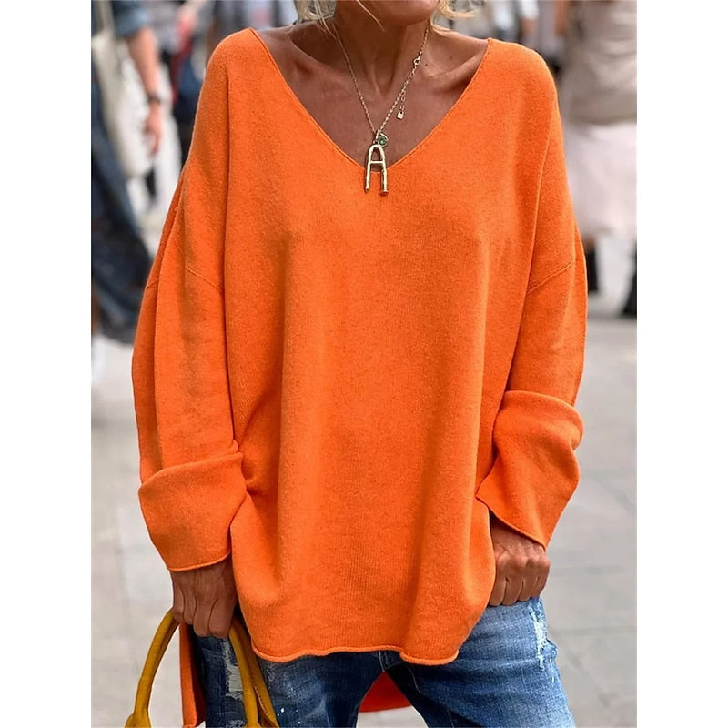 Georgiana Thistlewood | Relaxed V-Neck Pullover