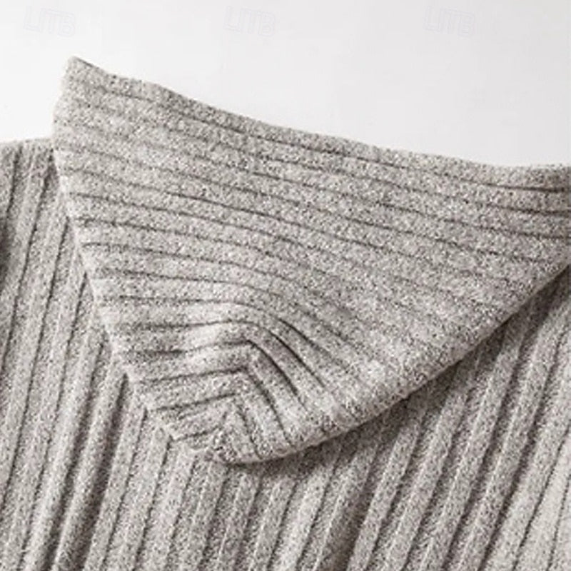 Barnaby Winstanley | Cable-Knit Hooded Cardigan for Men