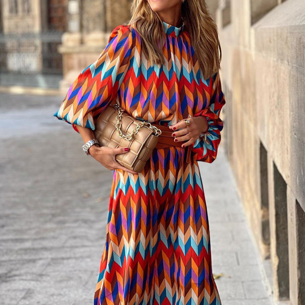 Isla Redmond | Tie-Dye Print Summer Dress