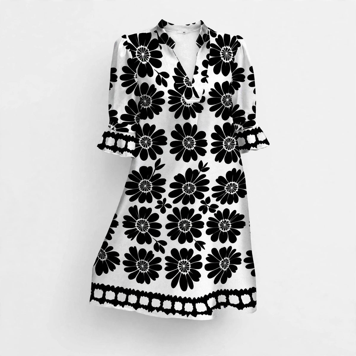 Cressida Hartwell | Floral Print Shift Dress For Women