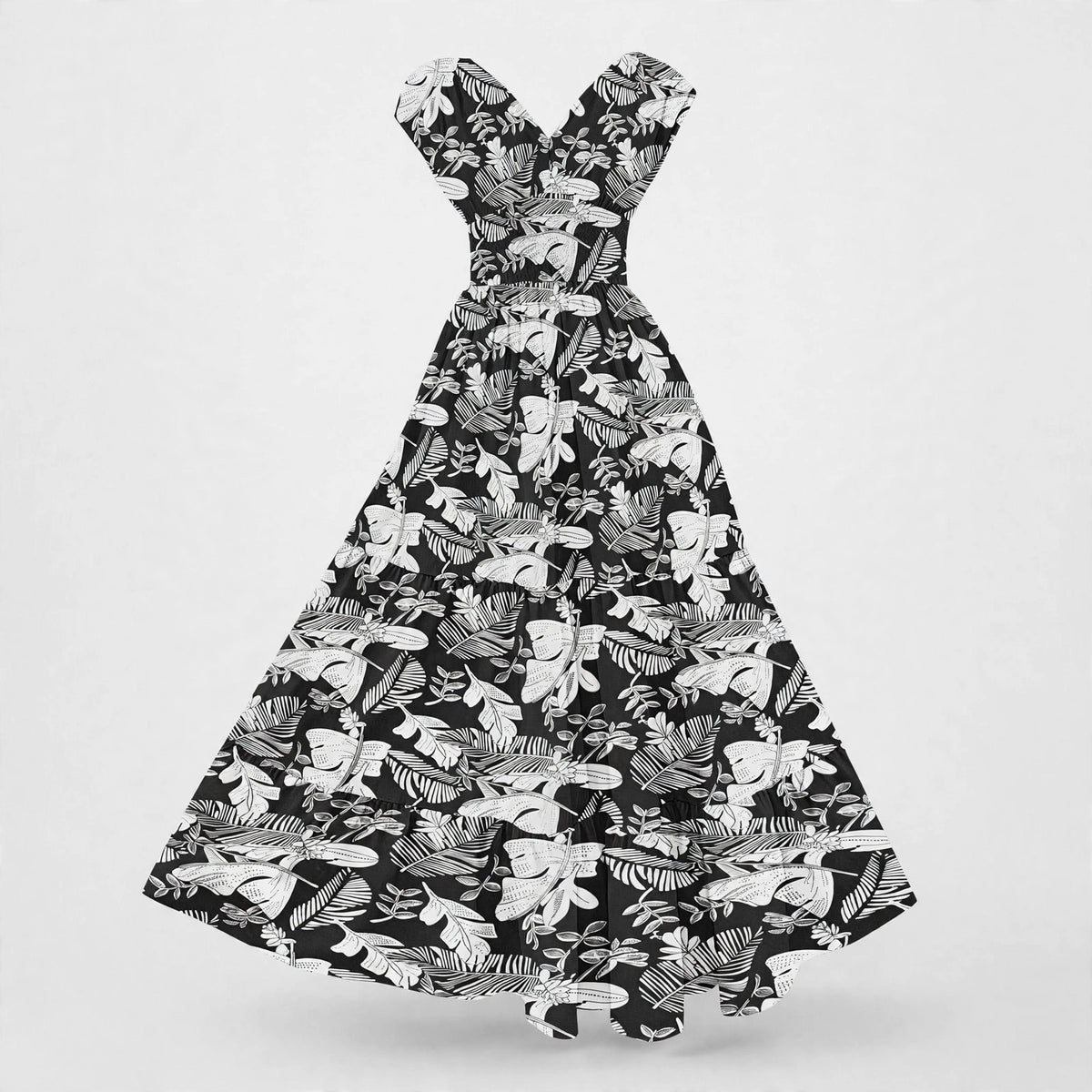 Millicent Ashdown | Tropical Print Maxi Dress