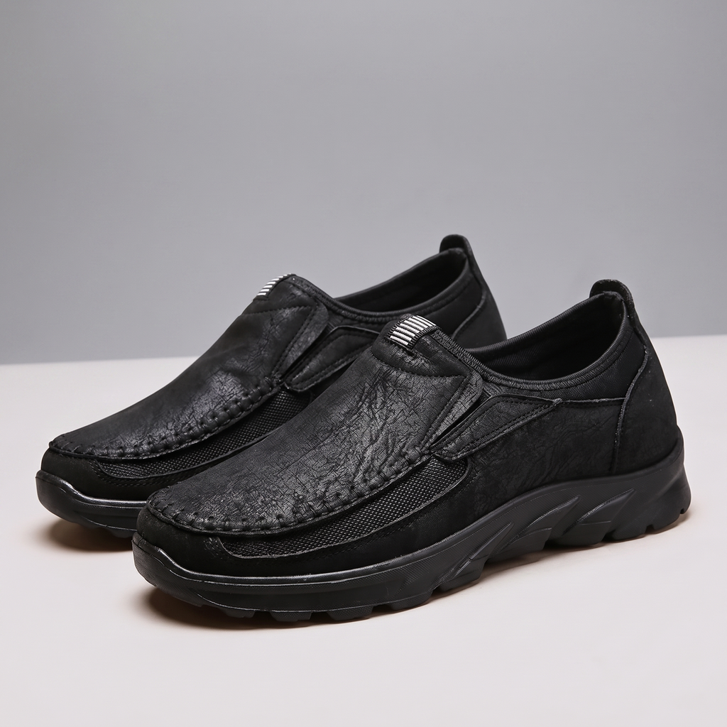 Percy Ashdown | Leather Slip-On Shoes for Men