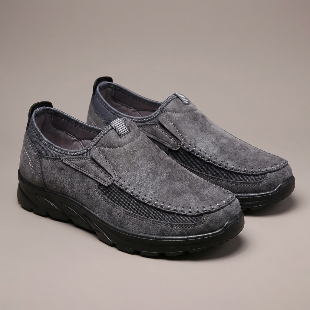 Percy Ashdown | Leather Slip-On Shoes for Men